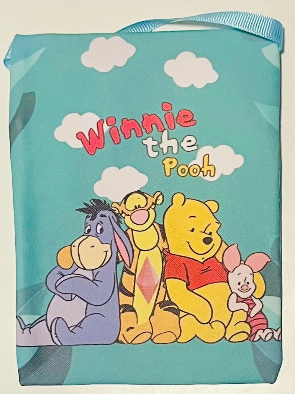 Winnie the Pooh Character Crossbody Pouch - Teal
